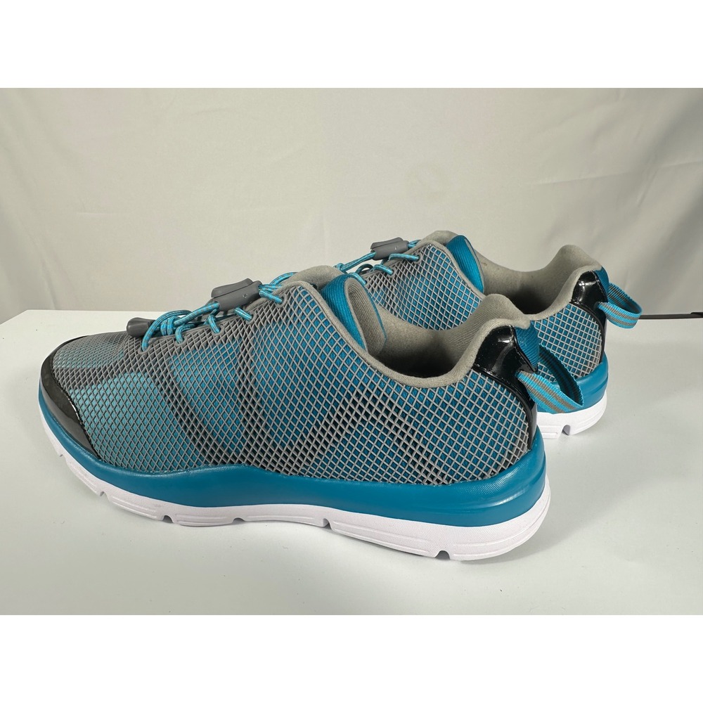 Dr Comfort Katy Women's Athletic Shoes Gray Blue Lace Up Size 9 XWide - Picture 2 of 7